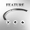 G-PLUS Left Right Front Fender Flares 2pcs Compatible with Nissan Rogue 2014-2020 Driver and Passenger Side Set Textured Fender Molding 638609TA1A NI1291101 638619TA1A NI1290101