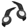 G-PLUS Fog Light Trim Set Left & Right w/Fog Light Hole Compatible with Toyota 4Runner (submodel: Limited, SR5) 2014 2015 2016 2017 2018 2019 2020 5212735100, 5212835080 Black