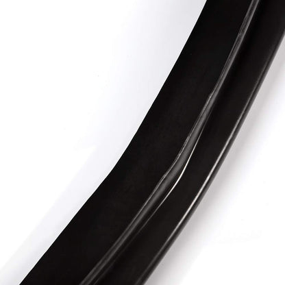 Front Bumper Lip Compatible for Mazda 3 Mazda3 Hatchback 5-Door 2007 2008 2009 | JDM MS Style Unpainted PU Spoiler Splitter