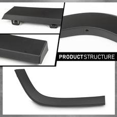 G-PLUS Fender Flare for Jeep Cherokee 2019-2022 Rear Left Black Product Specifications