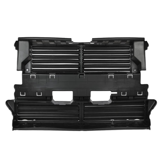 G-PLUS Front Radiator Grille Shutter W/O Motor Compatible with Ford Fusion 2013-2016 1.5L 1.6L 2.0L 2.5L DS7Z8475A DS7Z-8475-A Black Grille Air Control Shutter