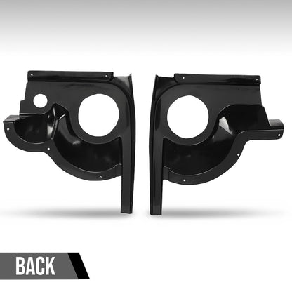 G-PLUS Speaker Housing Pod Set of 2 Left & Right Compatible with EZGO TXT Golf Cart 1994-2013 Black