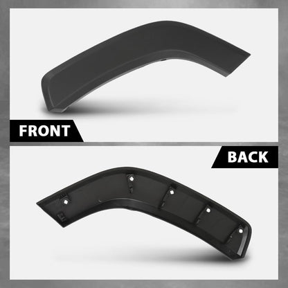 G-PLUS Rear Door Flare Arch Trim Molding RH Compatible with Toyota Rav4 2019-2024 75061-42010