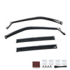 G-PLUS in-Channel Side Window Vent Visor Deflectors Rain Guards Compatible with Ford Explorer 2020-2022 PC Impact-Resistant Material 4 PCS Smoky