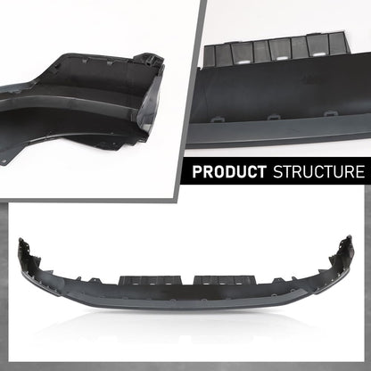 G-PLUS Front Bumper Lower Spoiler Valance Cover, Compatible with Audi Q3 S-line Or SQ3 2019-2023, AU3807061, 83A807061BGRU