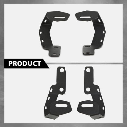G-PLUS Hood Ditch Side LED Light Mount Brackets Pods Compatible with Toyota 4Runner 2009-2022,Fit Toyota Tundra 2007-2021