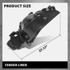 G-PLUS Front Right Fender Liner Inner Assembly, Compatible with Benz GLC300 GLC350e GLC43 GLC63 2016-2023, Passenger Side, 2536910403, MB1249188