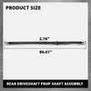 G-PLUS Rear Drive shaft Prop Shaft Assembly Compatible with Ford Explorer 2016-2019 L4 2.3L Rear AWD, Fits AWD (All Wheel Drive) & L4 2.3L only