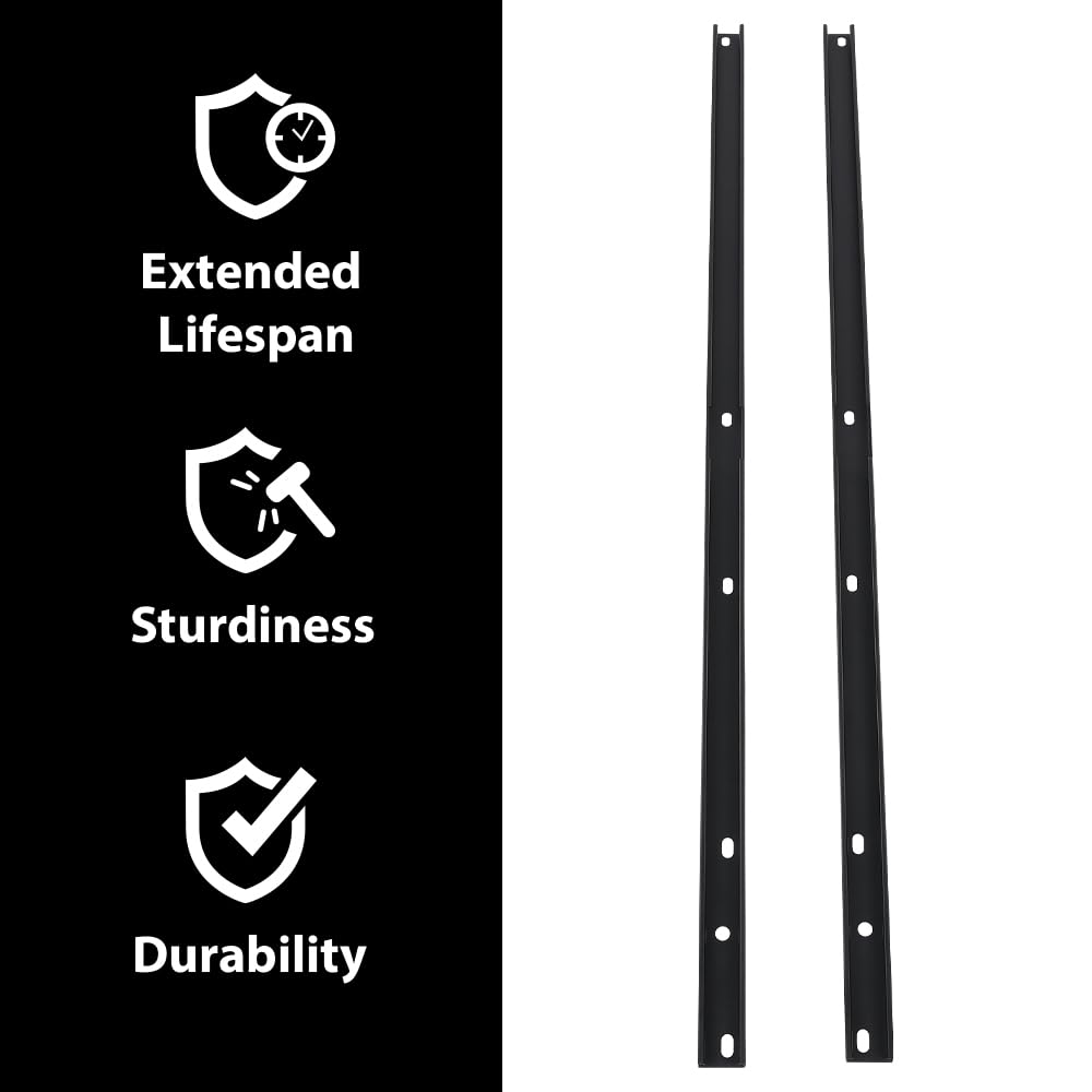G-PLUS Roof Rack Side Rail Package Black 2 pcs Compatible with Chevy Traverse 2009-2017 19244264