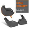 G-PLUS Front Rear Fender Splash Guards Mud Flaps Guards Compatible with Volvo XC40 2017-2021 4PCS Black
