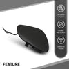 G-PLUS Front Bumper Tow Hook Cover Cap Compatible with Benz W212 E-Class E200 E250 E300 E350 E400 E500 E550 Sedan & Wagon 2014-2016,Not Fit For Cars With AMG Front Bumper 2128850526