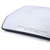 Front Passenger Side Replacement Mirror Glass with Backing Plate Compatible For Ford F-150 2011-2014