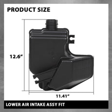 G-PLUS Air Intake Resonator Chamber for Honda CRV 2007-2009 2.4L Side View