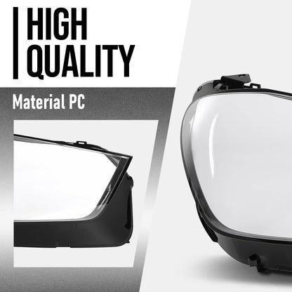 G-PLUS Headlight Lens Cover Compatible with Benz GLE W167 2020 2021 2022 2023 Right Side Front Headlamp Lens Cover Clear