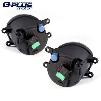 G-PLUS Front Bumper Fog Lights Compatible with Toyota Camry Corolla Yaris Lexus Clear Driving LH&RH Side Fog Lamps neblineros para autos delantero faros antiniebla