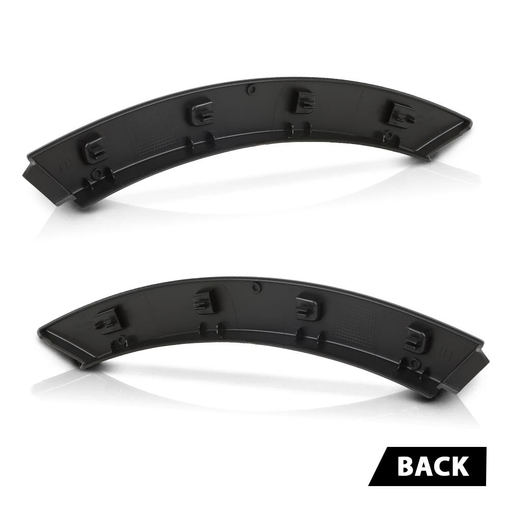G-PLUS Rear Wheel Front Arch Door Molding Compatible with Range Rover Evoque 2012-2019 Fender Flares LR027252, LR027251