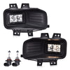 G-PLUS Fog Light Assembly Compatible with Ford F150 Pick Up 2018 2019 2020 Halogen Driver & Passenger Side Fog Lamps JL3Z15201A JL3Z15200A FL3Z15200B FL3Z15201B