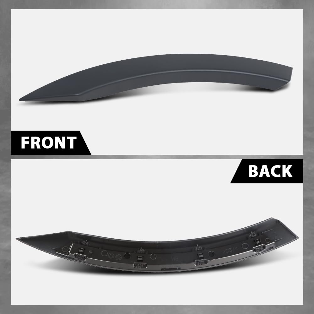 G-PLUS Rear Right Wheel Front Arch Door Molding Compatible with Land Rover Discovery 5 2017-2023 LR117003, LR117001
