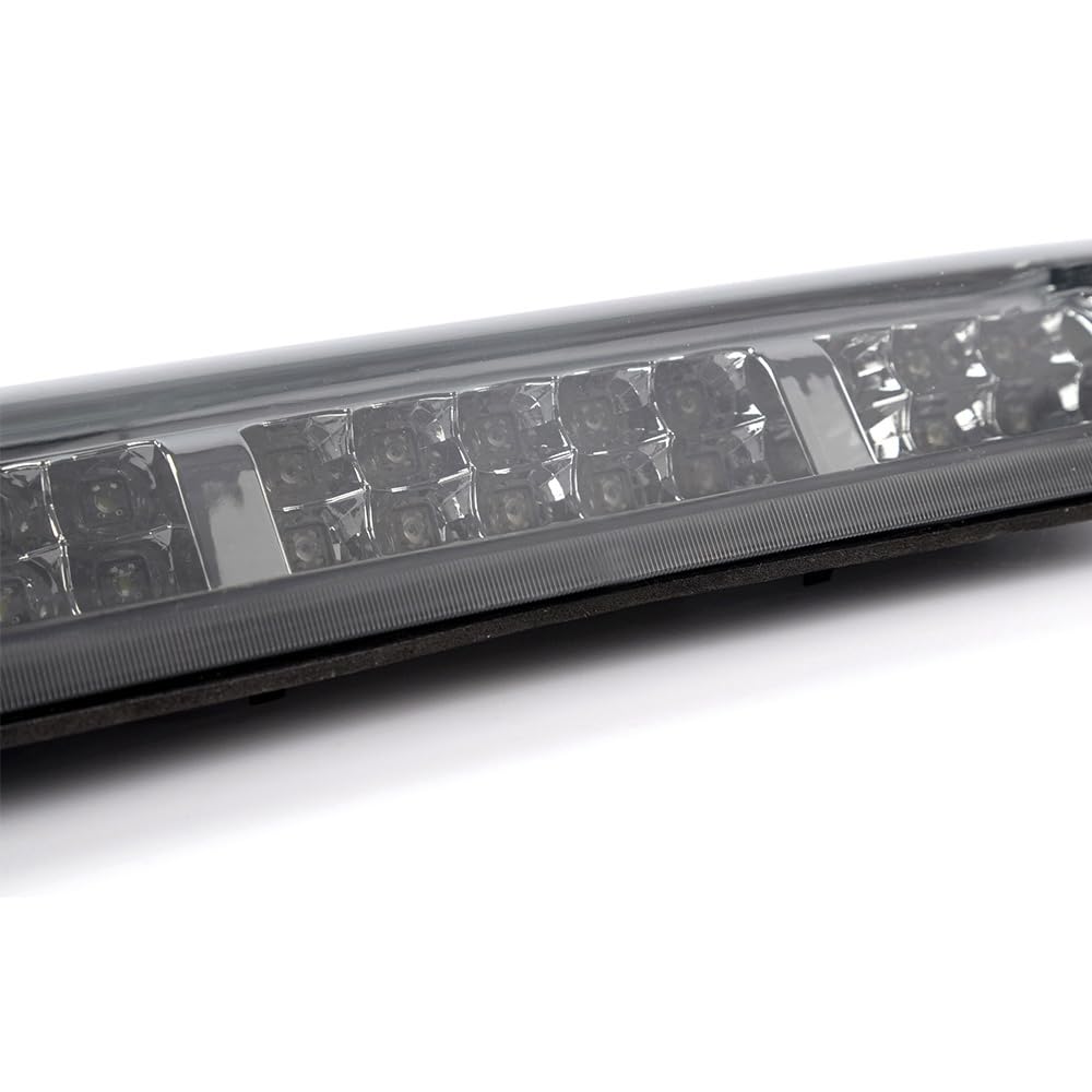 G-PLUS LED Third Brake Light Compatible with Ford F150 Lobo 2004-2008, Fit Ford Explorer Sport Trac 2007-2010 3rd High Mount Stop Lamp, Smoky Lens Black Housing, FO2890103 7L3Z13A613B