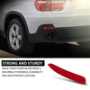 G-PLUS Rear Left Bumper Reflector, Compatible with BMW X5 E70 All Models 2007-2010, Fit BMW X5 E70 LCI/facelifted 2010-2013 (Only for M Sport Package), Driver Side, 63217158949, 63147158949