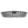 G-PLUS Bumper Grille Grill W/O Camera Front Upper Compatible with Cadillac XT4 2021-2023 84536239, 84658410, 84504262 Chrome Black