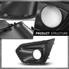 G-PLUS Fog Light Bezel Cover Set Right & Left Compatible with Subaru Impreza 2012-2014 57731FJ000, 57731FJ001
