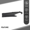 G-PLUS Lower Valance Rear Driver Side Cover Bumper End Compatible with LX RX350 (submodel: Base, F Sport) 2016-2019, Fit LX RX350L Base 2018-2019 521780E010, LX1195106 Black Plastic