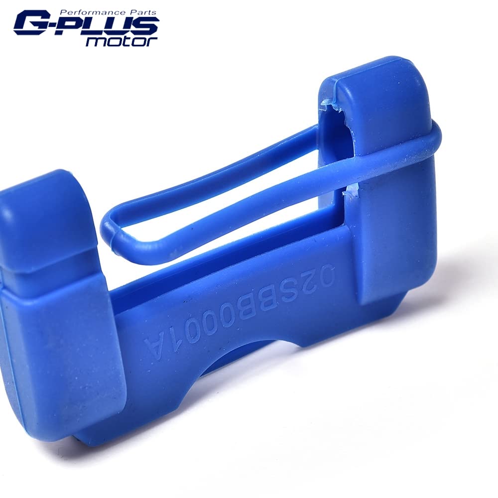 G-PLUS Universal Seat Belt Buckle Cover Replacement For Auto Car Seat Belt Buckle Clip Protector Trim Silicone Safety Accessories (Blue)