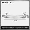 G-PLUS Front Bumper Reinforcement Impact Bar Compatible with Toyota Highlander 2014-2019,Fit Toyota Highlander Hybrid 2014-2019 520210E050