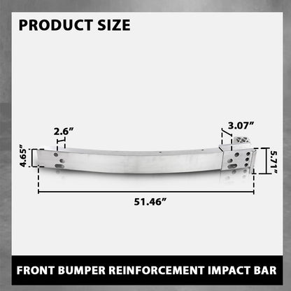 G-PLUS Front Bumper Reinforcement Impact Bar Compatible with Toyota Highlander 2014-2019,Fit Toyota Highlander Hybrid 2014-2019 520210E050