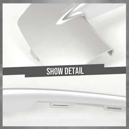 G-PLUS Bumper Trim Silver Compatible with BMW X5 2014–2018 Fits xDrive40e 2016–2018 (Excluding M Sport Package) Standard Edition Front Bumper Trim Strips 51117303114 51117303113