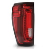 G-PLUS LED Rear Left Tail Light Assembly Compatible with GMC Sierra 1500 2019-2023, Fit GMC Sierra 2500 HD 3500 HD 2020-2023, Left Driver Side Rear Brake Lamp, Red Lens Clear Housing