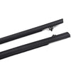 4PCS Weatherstrip Window Seal Compatible for Honda Civic 4 Door 2006-2011 Outside Trim Seal Belt Black