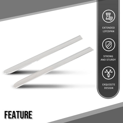 G-PLUS Fender Molding Compatible with Benz CL63 CL65 AMG Base 2008-2014 Fit Benz CL550 4Matic 2009-2014 2216904080, MB1293117 Silver 2 Pcs