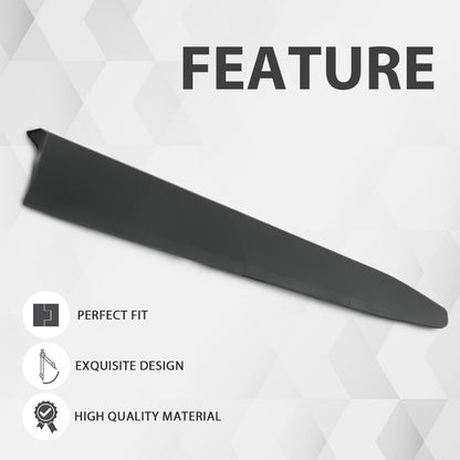 G-PLUS Front Door Lower Molding Trim Guard Panel Right Passenger Side Compatible with Toyota CHR 2018-2022 7507310010 TO1305110