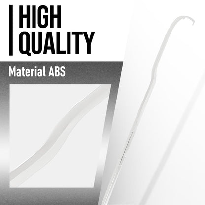 G-PLUS Rear Bumper Molding Compatible with Benz W213 E300 E350 2016-2020 A2138850321, 2138850321 Silver