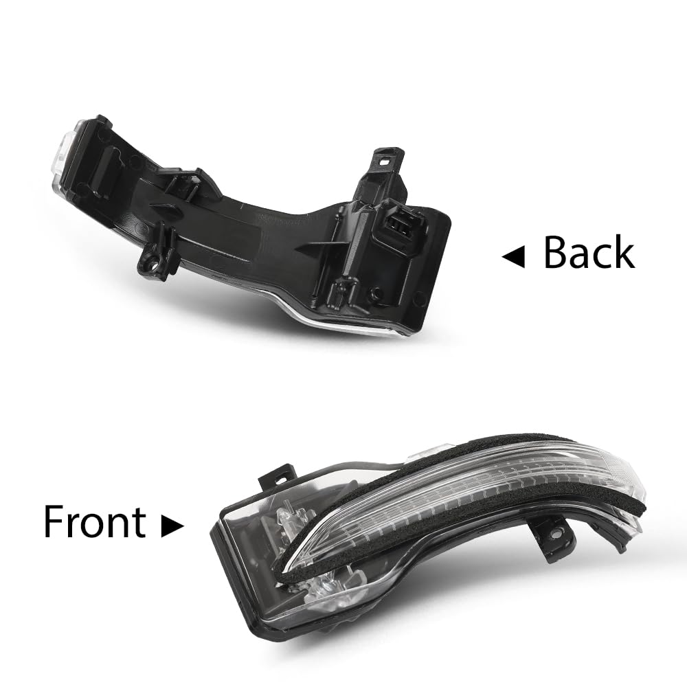 G-PLUS Exterior Mirror Turn Signal Light Lamp Driver Side Compatible with Subaru Ascent/Forester 2019-2022,Fit Subaru Crosstrek 2018-2023,Fit Subaru Legacy/Outback 2018-2019 84401FL010