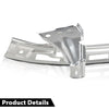 G-PLUS Front Bumper Cover Molding Trim Impact Strip, Compatible with Audi SQ5 & Q5 2018-2020 W/Sline Package, AU8537659, 80A853765RN4