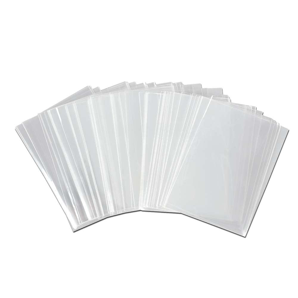 G-PLUS 100 Counts 3"X4" Card Sleeves Baseball Card Protectors,Hard Plastic Sportcards Football Game Card Holder,Collecting Trading Clear Card Sleeves 1.5MM(100 Hard Sleeves + 100 Soft Sleeves)