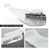 G-PLUS Left & Right Side Panels Set Fairing Cover Compatible with Honda XR650L (Shasta White) 1993-1999/Fit Honda XR650L (Ross White) 2000-2021 83620-MY6-920ZB, 83520-MY6-920ZB