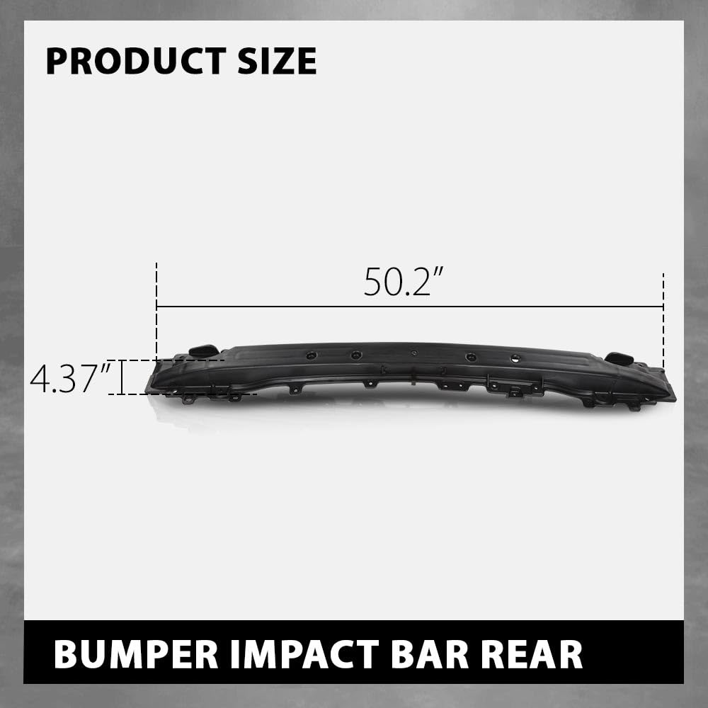 G-PLUS Rear Bumper Reinforcement Impact Bar Compatible with Hyundai Sonata 2018-2019 HY1106183 86631C2700