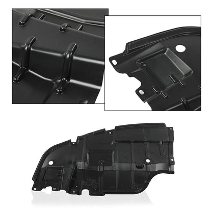 G-PLUS Engine Splash Shield Under Cover Left and Right Side Compatible with 2007-2012 ES350 Base 6 Cyl 3.5L 5144133120 5144233120 LX1228105 LX1228106