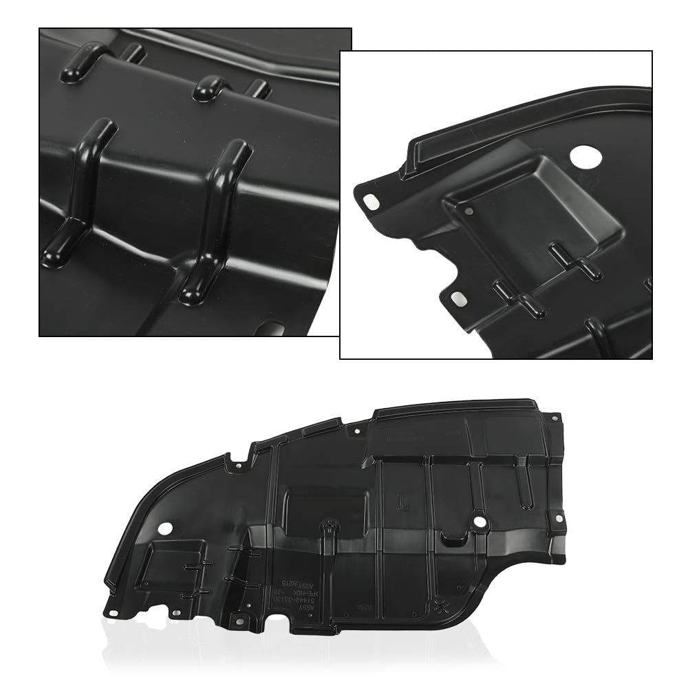 G-PLUS Engine Splash Shield Under Cover Compatible with LX ES350 Base 6 Cyl 3.5L 2007-2012 Left & Right Side 5144133120 5144233120 LX1228105 LX1228106