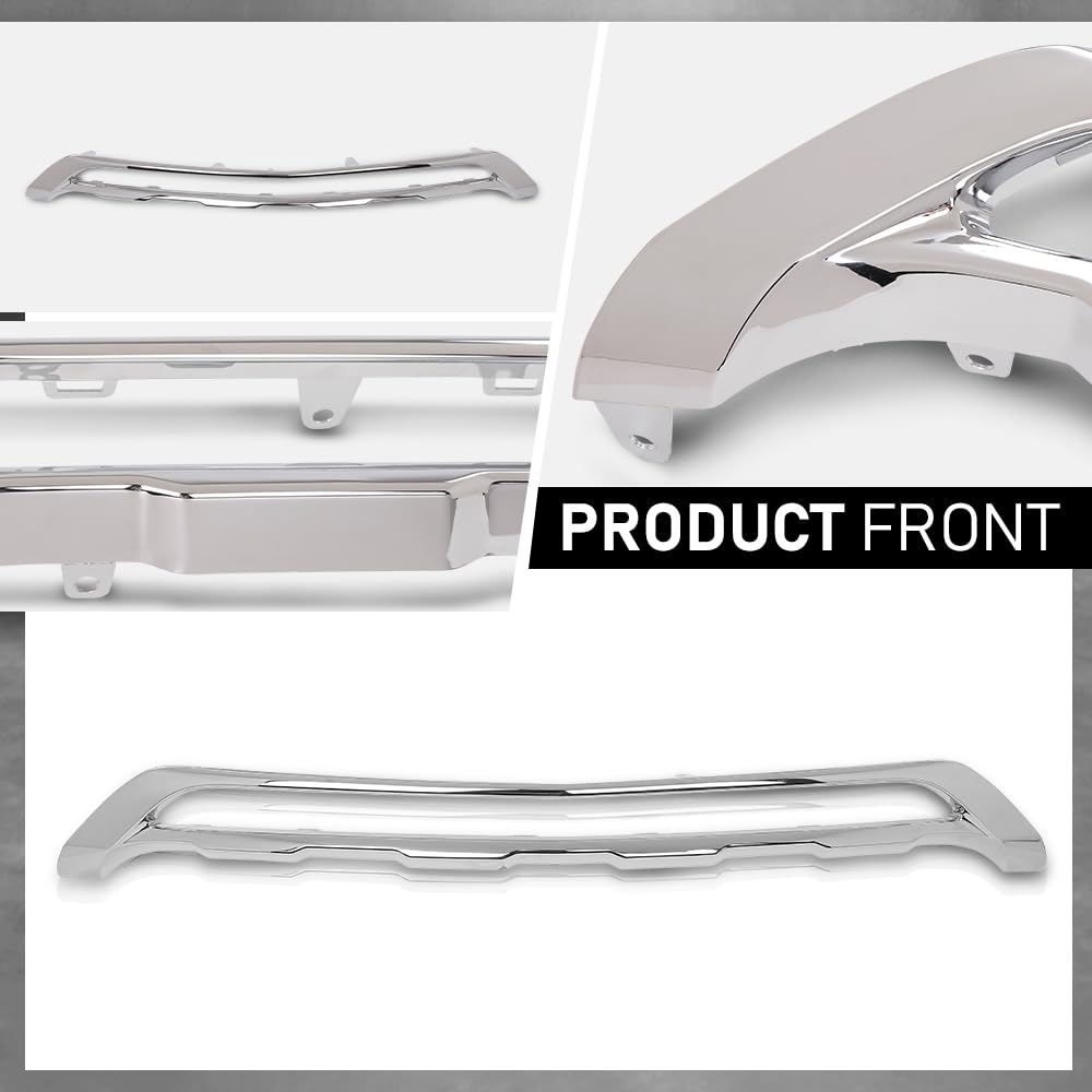 G-PLUS Front Air Dam Deflector Lower Valance Apron Compatible with Benz GLK250 Bluetec 4Matic 2013-2015/Fit Benz GLK350 (submodel: 4Matic, Base) 2013-2015 2048851822 MB1095111