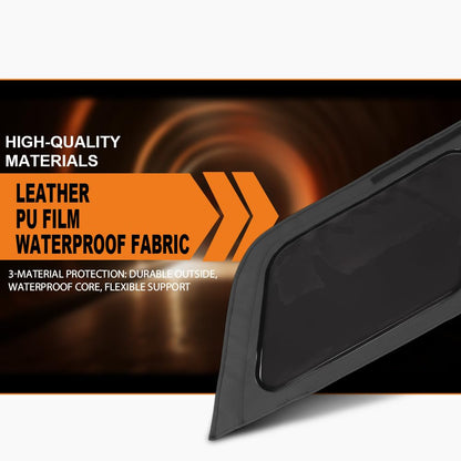 G-PLUS Soft Top With 3 Windows Compatible with Isuzu Rodeo 2000-2002 Fit Isuzu Amigo 1999-2000 Black
