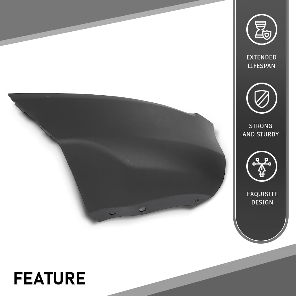 G-PLUS Front Left Bumper Corner Cover, Compatible with Ford EcoSport 2018-2022, Driver Side, FO1016102, GN1Z17D957CB