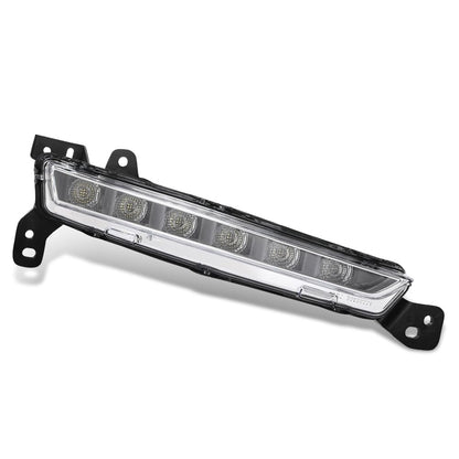 G-PLUS LED Fog Light Driver Daytime Parking Lamp RH Passenger Side Compatible with Lincoln MKZ 2017-2020 FO2521195, HP5Z13200A Black