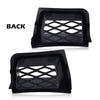 G-PLUS Front Bumper Caliper Air Duct Compatible with Chevy Silverado 1500 2003 2004 2005 2006 2007 SS-Style Left & Right Pair (Black) 89025754 89025753