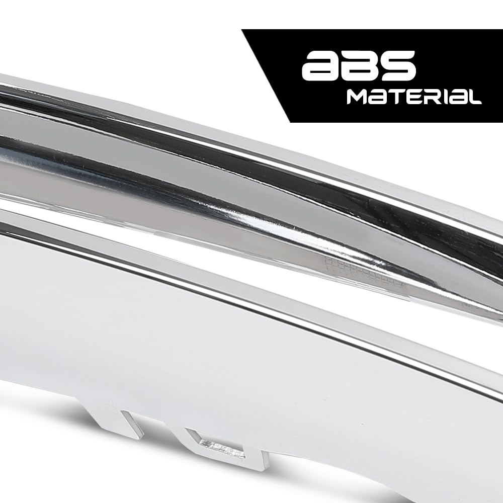 G-PLUS Front Fog Light Cover Chrome Trim Driver and Passenger Side Compatible with Benz X166 GL500 GL550 GL63 AMG 2013-2016 A1668851774 A1668851874