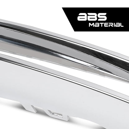 G-PLUS Front Fog Light Cover Chrome Trim Driver and Passenger Side Compatible with Benz X166 GL500 GL550 GL63 AMG 2013-2016 A1668851774 A1668851874